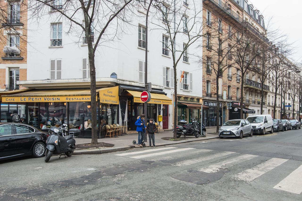 Vintage, F3 Avec Terrasse, Villa Saint Charles Paris Luaran gambar