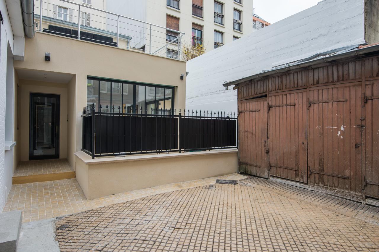 Vintage, F3 Avec Terrasse, Villa Saint Charles Paris Luaran gambar