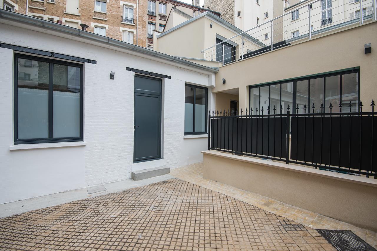 Vintage, F3 Avec Terrasse, Villa Saint Charles Paris Luaran gambar